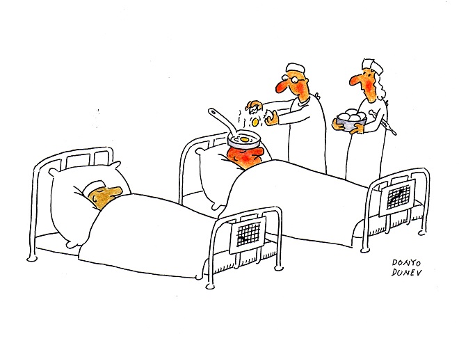 Karikature: Donyo Donev (12. Zemunski salon karikature)