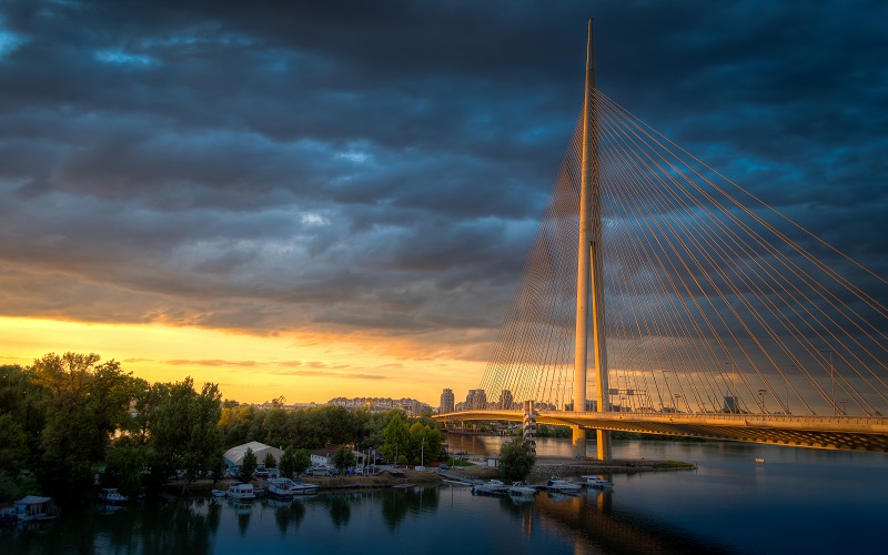 Beograd - Most na Adi