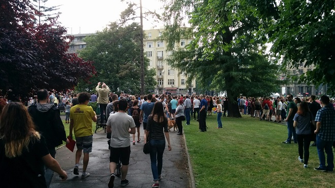 Treći protest i šetnja po Beogradu (foto: M. Tripković)