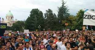 Treći protest i šetnja po Beogradu (foto: M. Tripković)