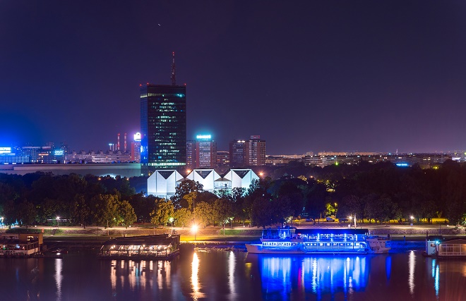 Noć u Beogradu (foto: Valerii Iavtushenko; Shutterstock)