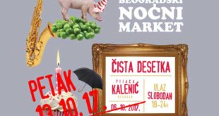 Deseti Beogradski noćni market na Kalenić pijaci