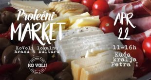 Prolećni market "KoVoli lokalnu hranu i kulturu"