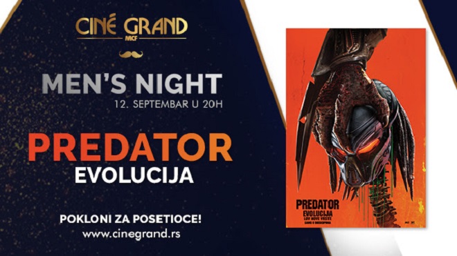 Predator: Evolucija - Men's Night u bioskopu Cine Grand