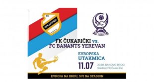 Kvalifikacije za Ligu Evrope: Čukarički - Banants