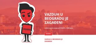 Beograd: I dalje zagađen vazduh u srpskoj prestonici (27. oktobar 2019)