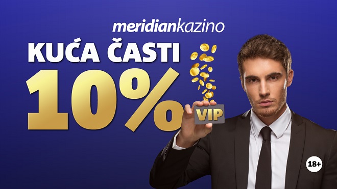 Meridian: nova promocija VIP Money Back 10%