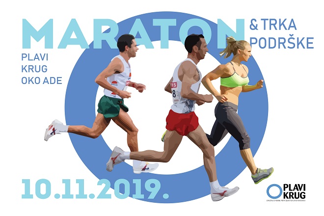 Plavi krug oko Ade: osmi maraton i trka podrške obolelima od dijabetesa