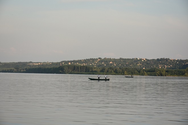 Grocka na Dunavu: stara varoš viđena sa reke (foto: Z. Atić)