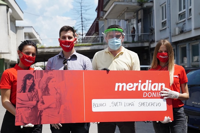 Kompanija Meridianbet uručila donaciju bolnici "Sveti Luka" u Smederevu
