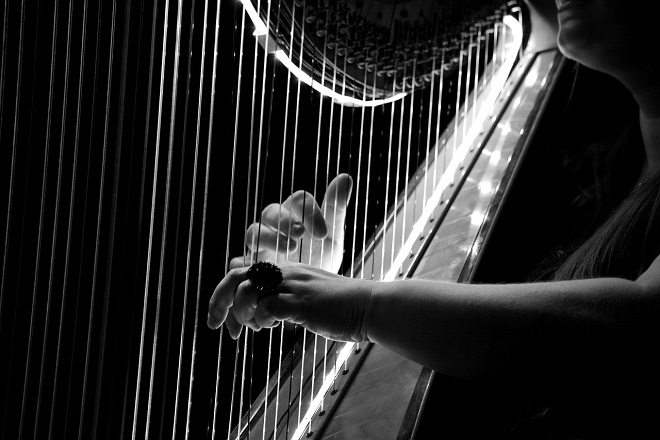 9. sezona koncerata FMU i Guarnerius nagrađuju: Zvuci violine i harfe (foto: Pixabay)