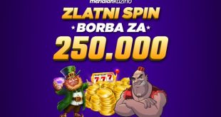 Meridian: Ovaj kazino nagrađuje sa 250.000 dinara (plus besplatni spinovi)