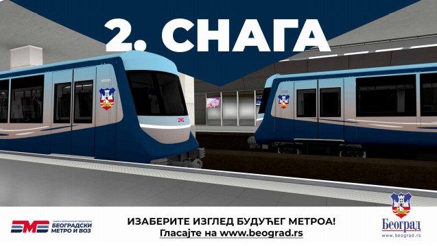 Glasanje za izgled vagona Beogradskog metroa (foto: beograd.rs)