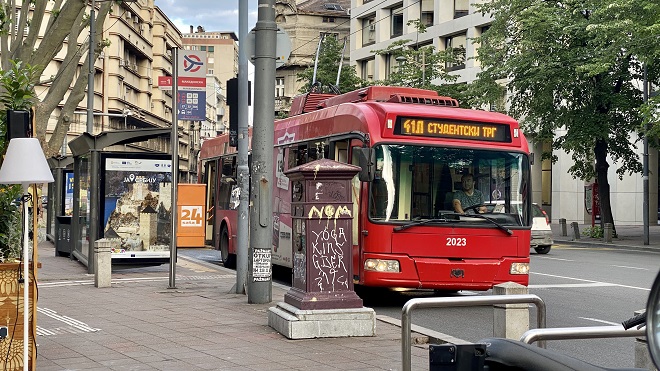 Bus plus - GSP Beograd (foto: Aleksandra Prhal)