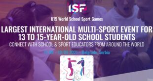 Svetske sportske igre mladih u Beogradu (U15 World School Sport Games)