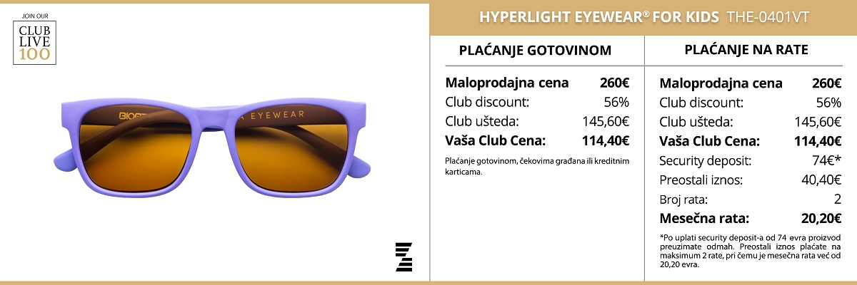Hyperlight Eyewear pametne naočare: Kraljevski standard