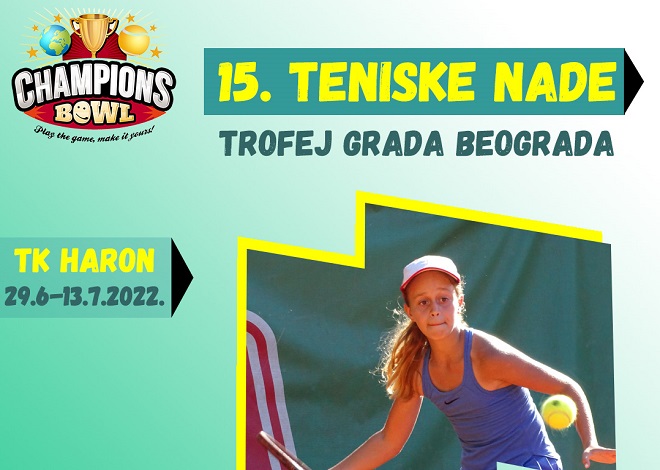 Trofej Beograda 2022 u tenisu - 15. Teniske nade
