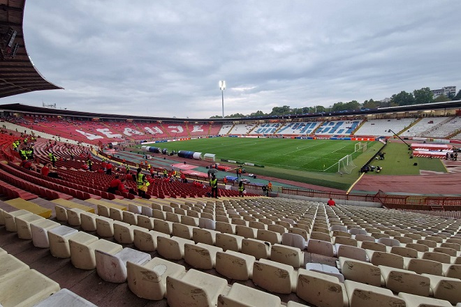Liga nacija: Srbija igra na Stadionu "Rajko Mitić" (foto: Nemanja Mandić)