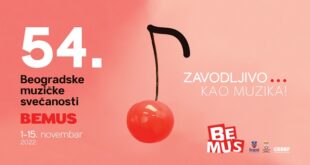 54. Beogradske muzičke svečanosti - BEMUS 2022