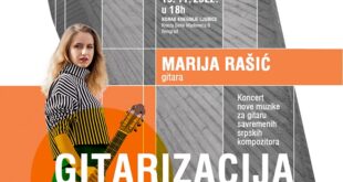 Marija Rašić: Koncert "Gitarizacija"
