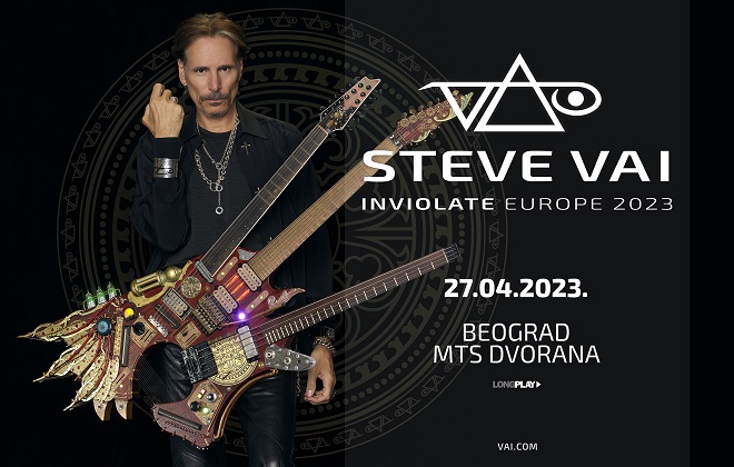 Steve Vai 27. aprila 2023. u Beogradu