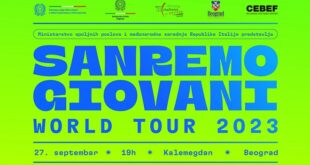 Sanremo Giovani World Tour 2023 u Beogradu