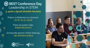 BEST Conference Day - Leadership in STEM, 5. april 2024.