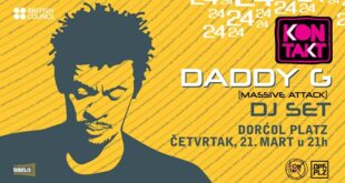 8. Kontakt: Osnivač sastava Massive Attack Daddy G u Beogradu