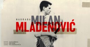 Šesta Nagrada MILAN MLADENOVIĆ: Konkurs će biti otvoren 1. maja 2024.
