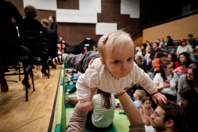 Koncerti za bebe u Sali Beogradske filharmonije (foto: Marko Đoković)