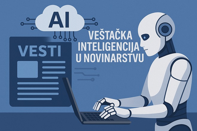 Etičke dileme i politika korišćenja VI u redakciji (ilustracija: ChatGPT)