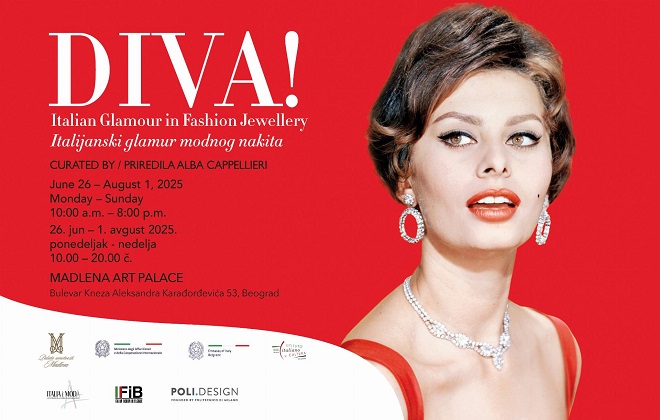 Palata umetnosti Madlena: Izložba DIVA! Italijanski glamur modnog nakita
