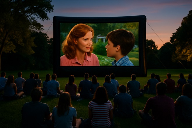 Sedam dana u Beogradu, 19-25. jun 2025: Open Air Cinema (ilustracija: AI)