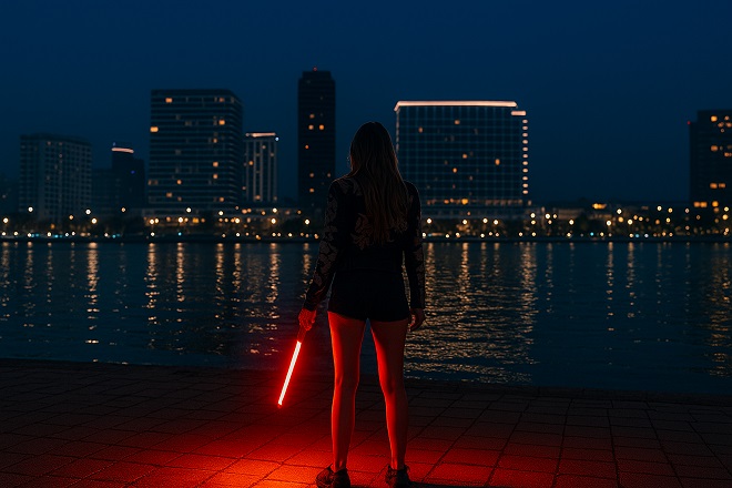 Beograd posle ponoći ne prašta slučajne izbore (ilustracija: ChatGPT)