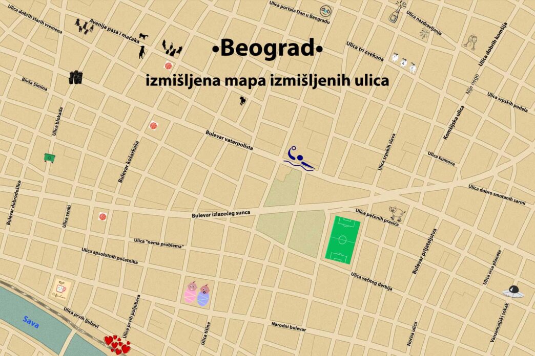 Oko Beograda: Ulica prvih poljubaca (ilustracija: Dan u Beogradu)