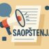 Saopštenja (ilustracija: AI)
