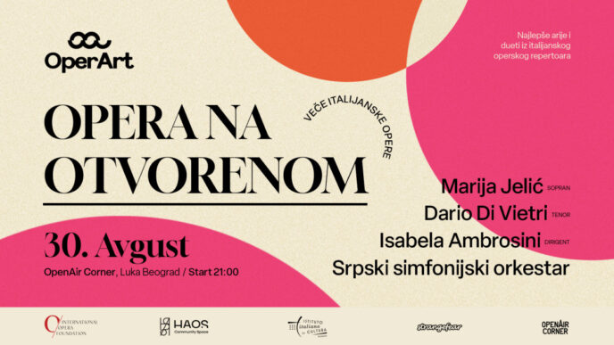 OpenAir Corner Luke Beograd: Opera na otvorenom