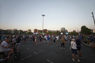 Protesti, avgust 2025. (foto: Nemanja Nikolić)
