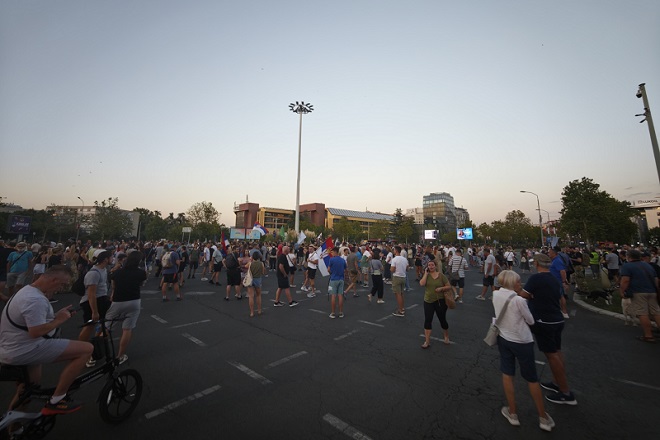 Protesti, avgust 2025. (foto: Nemanja Nikolić)
