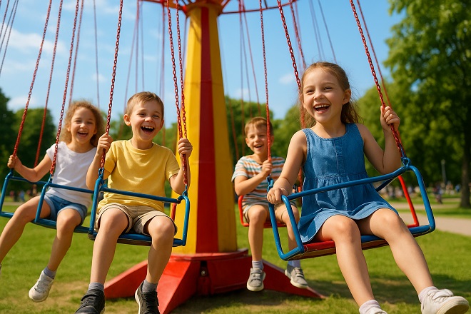 Sedam dana u Beogradu, 14-20. avgust 2025: Dečje leto na Ušću (ilustracija: ChatGPT)