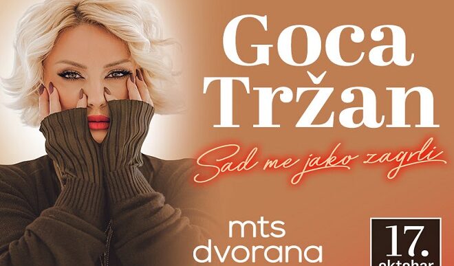 Koncert: Goca Tržan u MTS dvorani