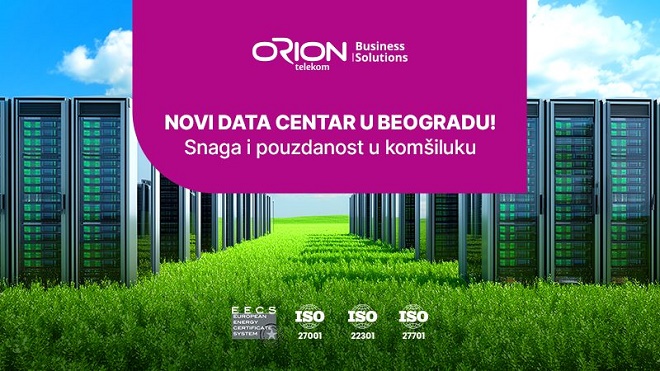 Novi Orion telekom Data centar u Beogradu