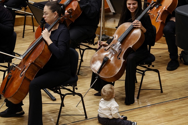Koncerti Beogradske filharmonije za bebe (foto: M. Đoković / BGF)