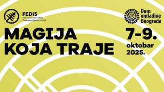 15. Međunarodni festival drama i serija - FEDIS (detalj sa plakata)