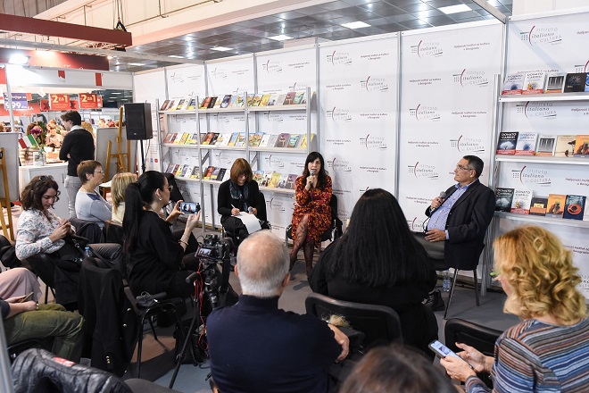 Sajam knjiga: Nadia Terranova (foto: Belkisa Abdulović)