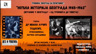 Beograd za početnike: Noćna istorija Beograda 1945-1963