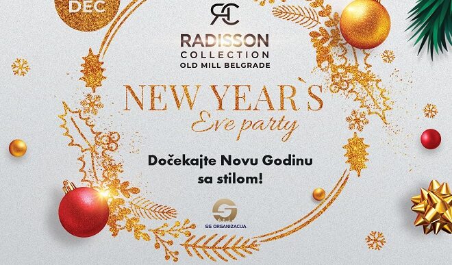 Gala doček Nove godine 2026: Hotel Radisson Collection Old Mill Belgrade