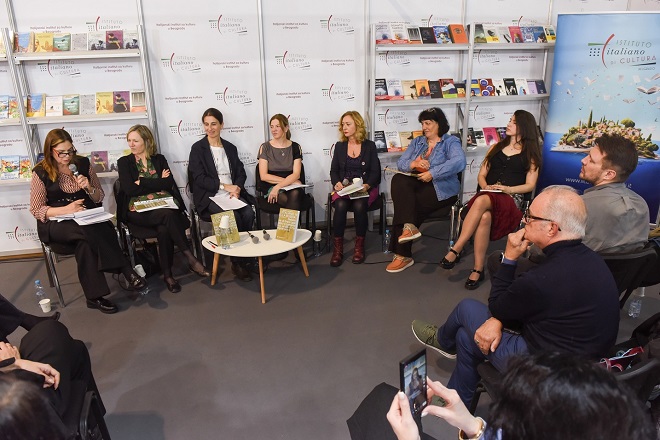 Sajam knjiga: Italijanski u muzici - promocija (foto: Belkisa Abdulović)