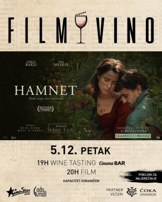 CineStar Ada Mall: Najnoviji FILM & VINO uz blokbaster HAMNET