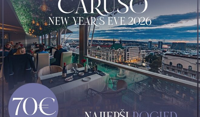 Gala doček Nove godine 2026: Restoran Caruso